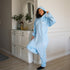 Snuggs Blanket Onesie "Light blue"