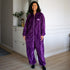 Snuggs Blanket Onesie Deep violet