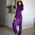 Snuggs Blanket Onesie Deep violet