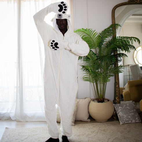 Snuggs Blanket Animal Onesie "Polar bear"