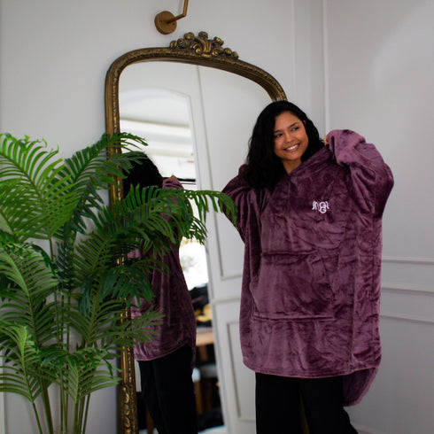 Snuggs Blanket Hoodie "Purple"
