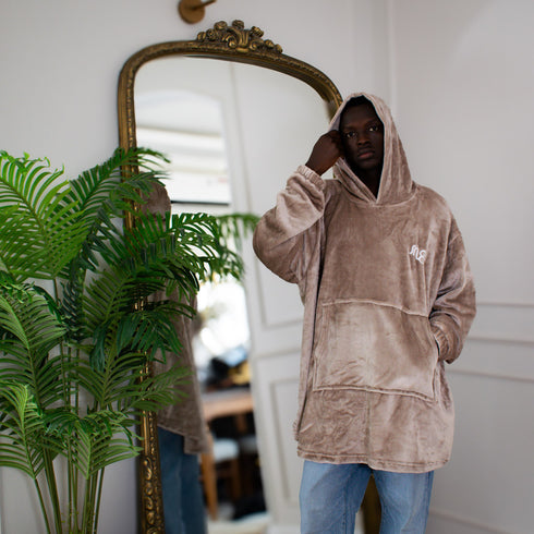 Snuggs Blanket Hoodie "Cafe"