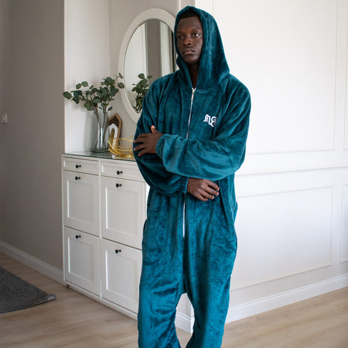 Snuggs Blanket Onesie Dark Petroleum