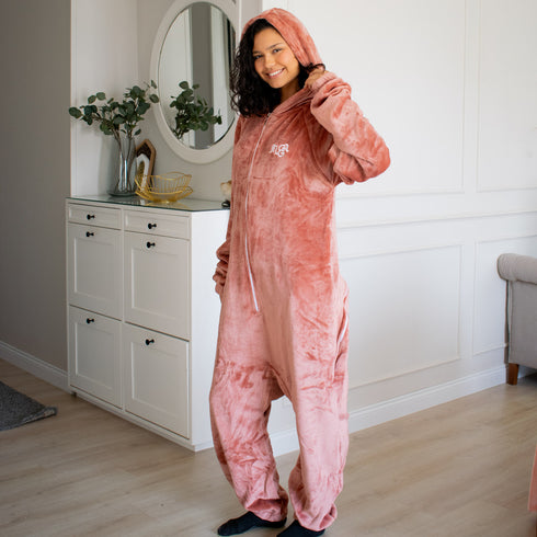 Snuggs Blanket Onesie Dark cashmere