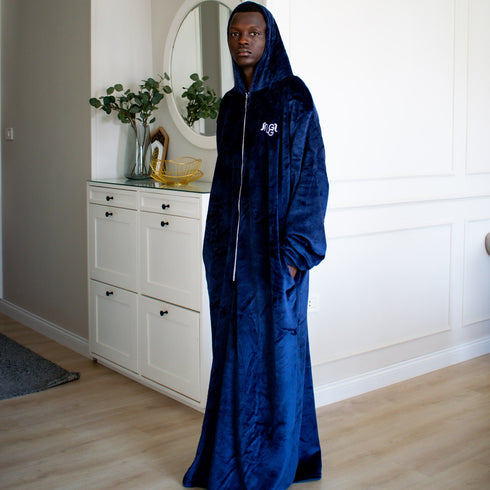 Snuggs Monk Wearable Blanket "Dark blue"