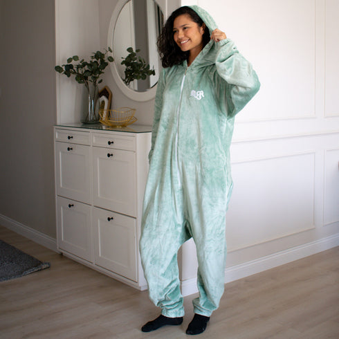 Snuggs Blanket Onesie "Mint"