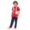 Boys summer pajama set "Giant Cool Dino t-shirt +Navy Pants"