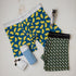 3 pack men boxer Bones+Lemon+light blue shorts lycra