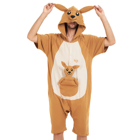 Snuggs Summer Onesie Short "Kangaroo"