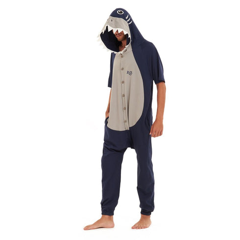 Snuggs Summer Onesie "Shark"