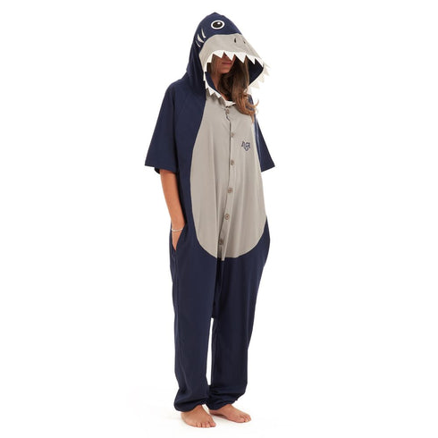 Snuggs Summer Onesie "Shark"
