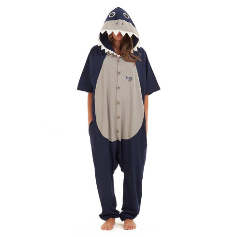 Snuggs Summer Onesie "Shark"