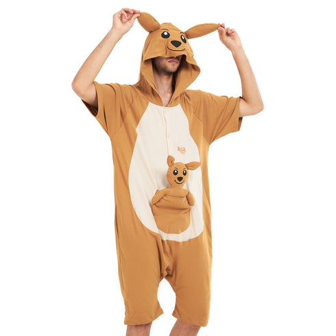 Snuggs Summer Onesie Short "Kangaroo"