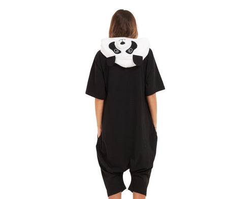 Snuggs Summer Onesie Short "Panda"