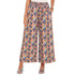 Women summer wide leg pants "Blossoms"