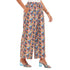 Women summer wide leg pants "Blossoms"