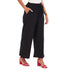 Women summer wide leg pants "Black "