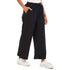 Women summer wide leg pants "Black "