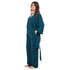 Women summer 3 piece pajama set "Petroleum Top + Petroleum kimono & Pants"