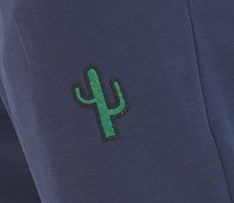Snuggs summer Sweatpants "Dark Blue cactus"