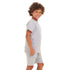 Boys summer pajama set "Grey t-shirt + shorts"