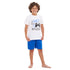 Boys summer pajama set "Video games t-shirt +Blue shorts"