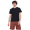 Men summer pajama set "Black T-shirt + Havan tribal short"
