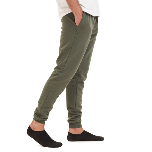 Men summer Sweatpants "Dark green paws"