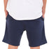Men summer casual short "Dark Blue cactus"