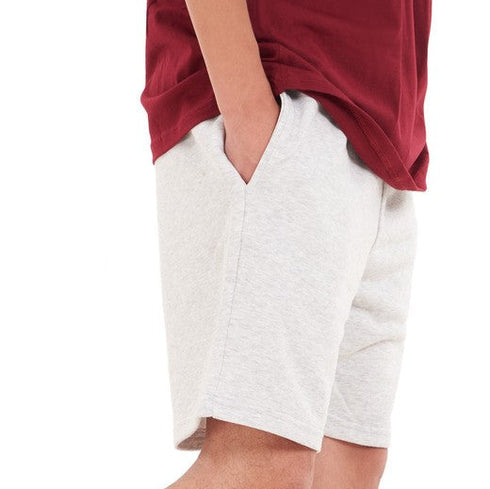 Men summer casual short "Grey Orange"