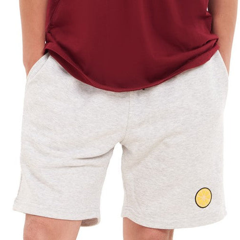 Men summer casual short "Grey Orange"