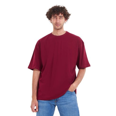 Oversized T-shirt "Dark Red"