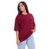 Oversized T-shirt "Dark Red"