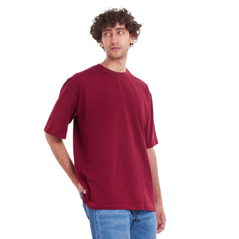 Oversized T-shirt "Dark Red"