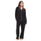 Women summer pajama set "Black buttoned shirt + Pants"