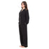 Women summer pajama set "Black buttoned shirt + Pants"